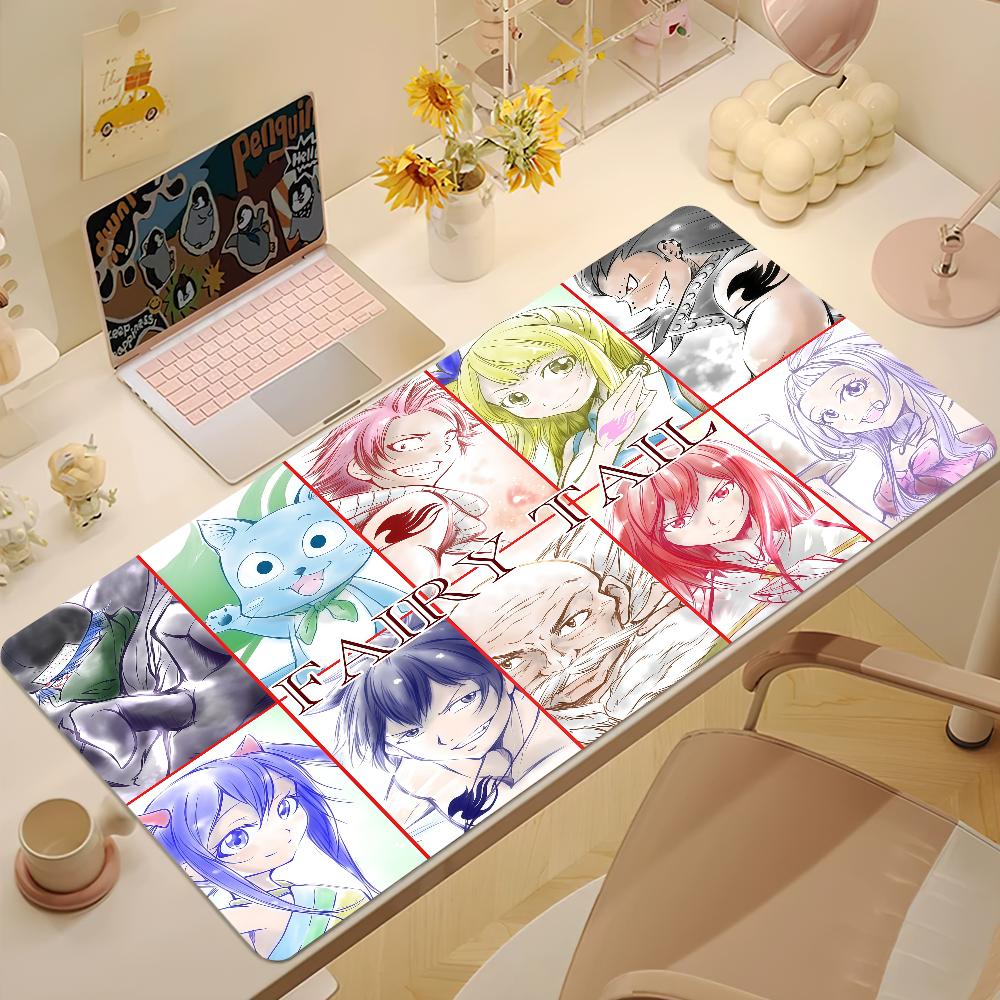 Anime Fantasy Fairy Tail Mouse Pad Large NonSlip Lockedge Desktop Computer Desk Mat Keyboard Mousepad Office Gamer Student Gift