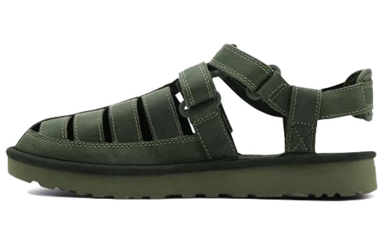 Сандалии UGG Dune Fisherman из коровьей кожи, зеленые, 1102694-MSG 41