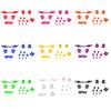15-in-1 Replacement Full Button Set Controller Repair Parts - Pink
