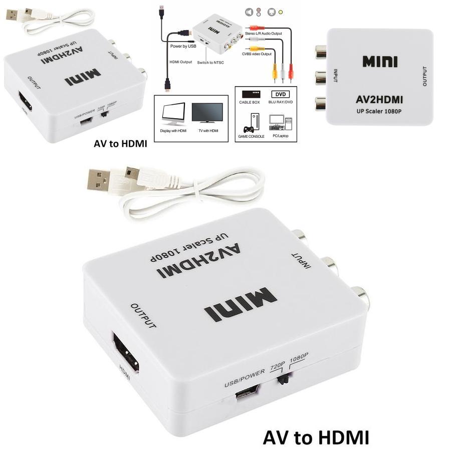 MiniAV-zu-HDMI-Konverterkabel mit Hochgeschwindigkeitsübertragung für Heimkino-Systeme