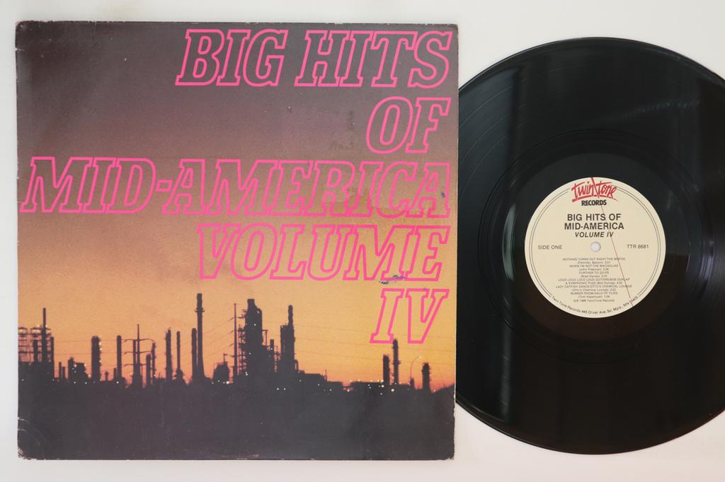 LP Record VARIOUS  Big Hits Of Midamerica Volume IV TTR8681 TWINTONE 1986 US Rock Used