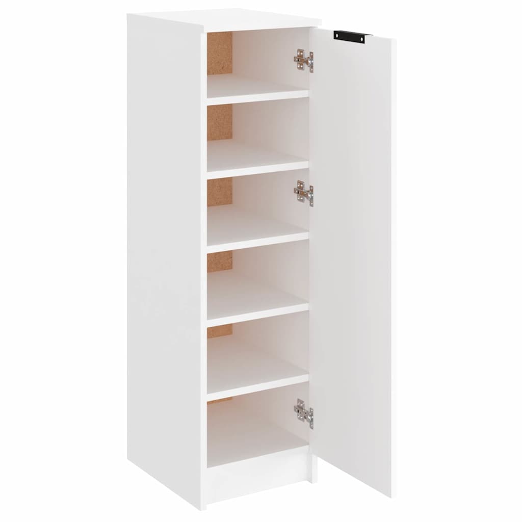 Flur Schuhschrank, Schuhschrank, Schuhschrank mit Türen zur Aufbewahrung, 30x35x100 cm Ingenieurholz