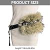 Subculture Furs Corset Adjustable Waistband Wide Belt Women Waist Cincher Cool Waistband Punk Styles Waist Decoration