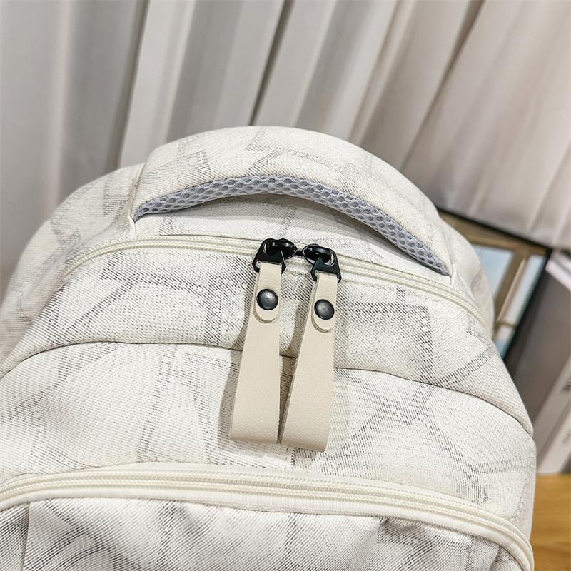 Stone Texture Pattern Student's Schoolbag Large Capacity Unisex Backpack