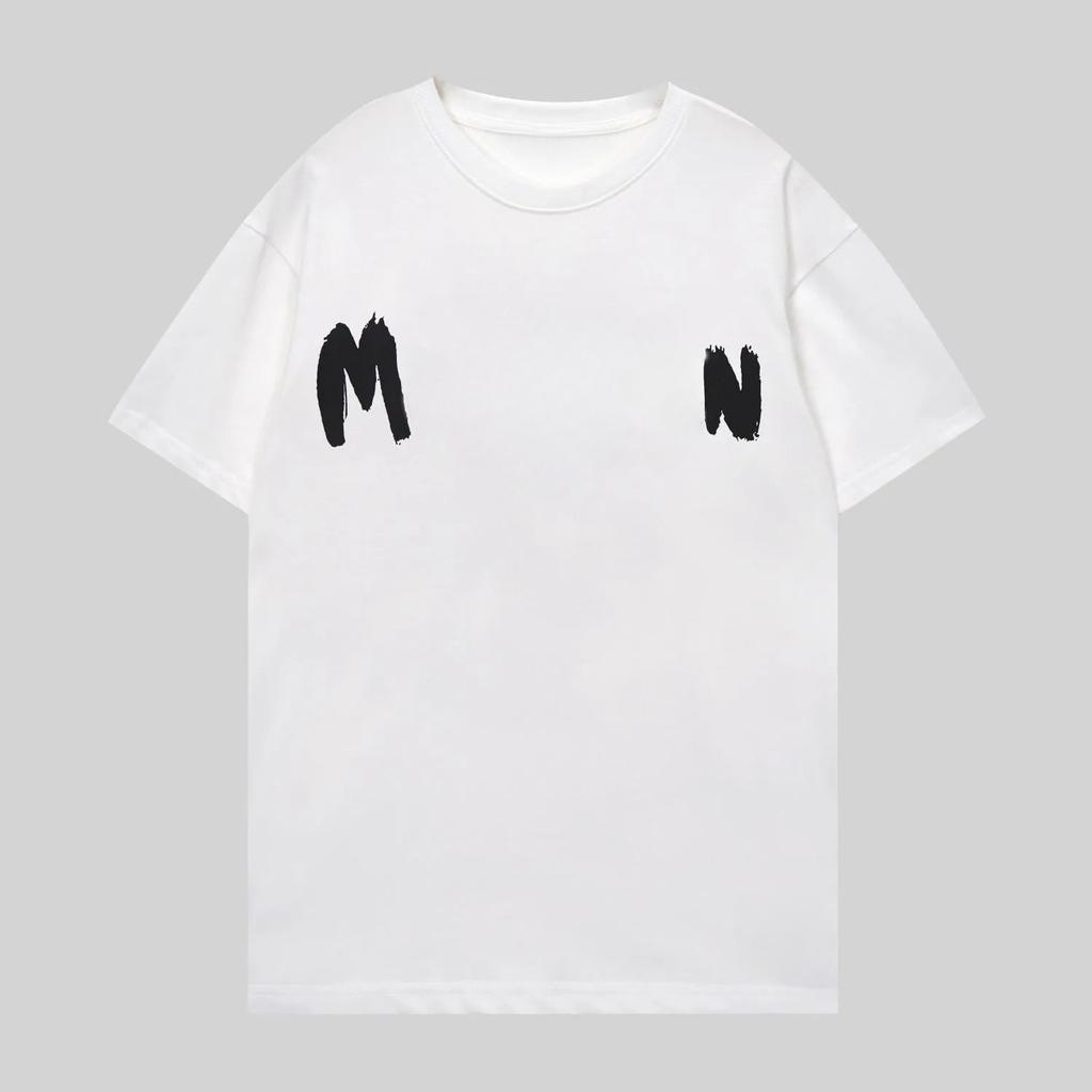 2025 New Luxur Tshirt Fashion Personalized Men and Women Design T-shirts Female Tshirts High Quality Black and White