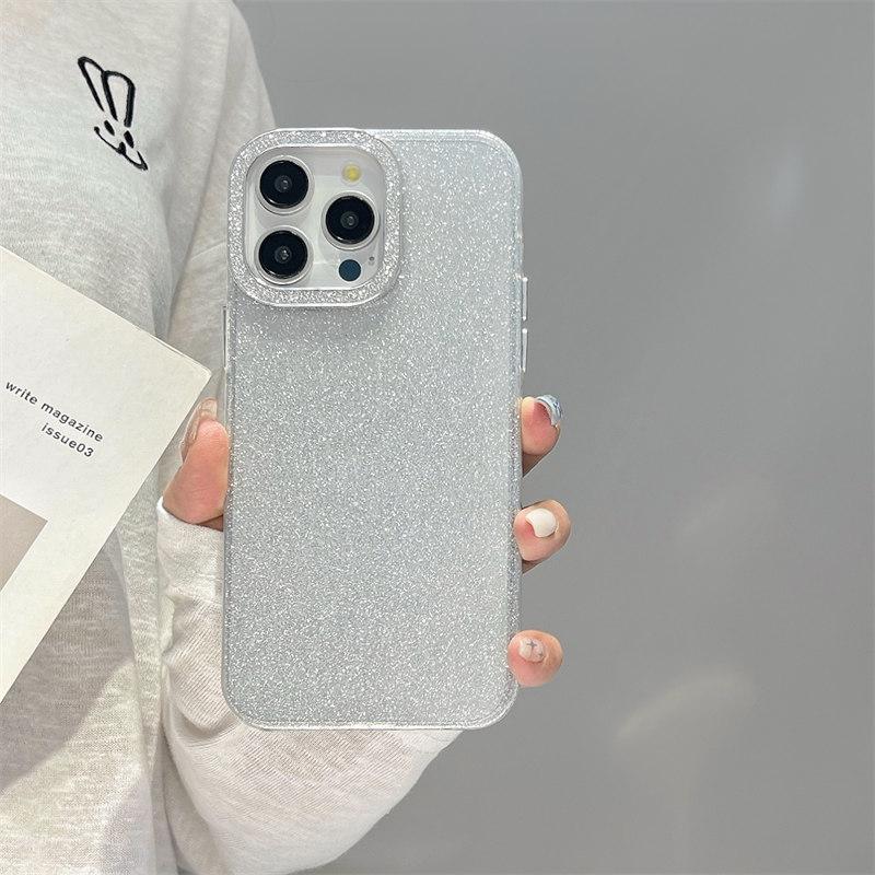 

Роскошный минималистичный прозрачный блестящий чехол IMD из ТПУ для iPhone 15 Pro Max 14 Plus 13 12 Pro 11, универсальный защитный чехол от падения iPhone 13