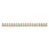 20Pcs M8 20mm Zinc Alloy Hex Drive Head Furniture Nuts Threaded for Wood Insert