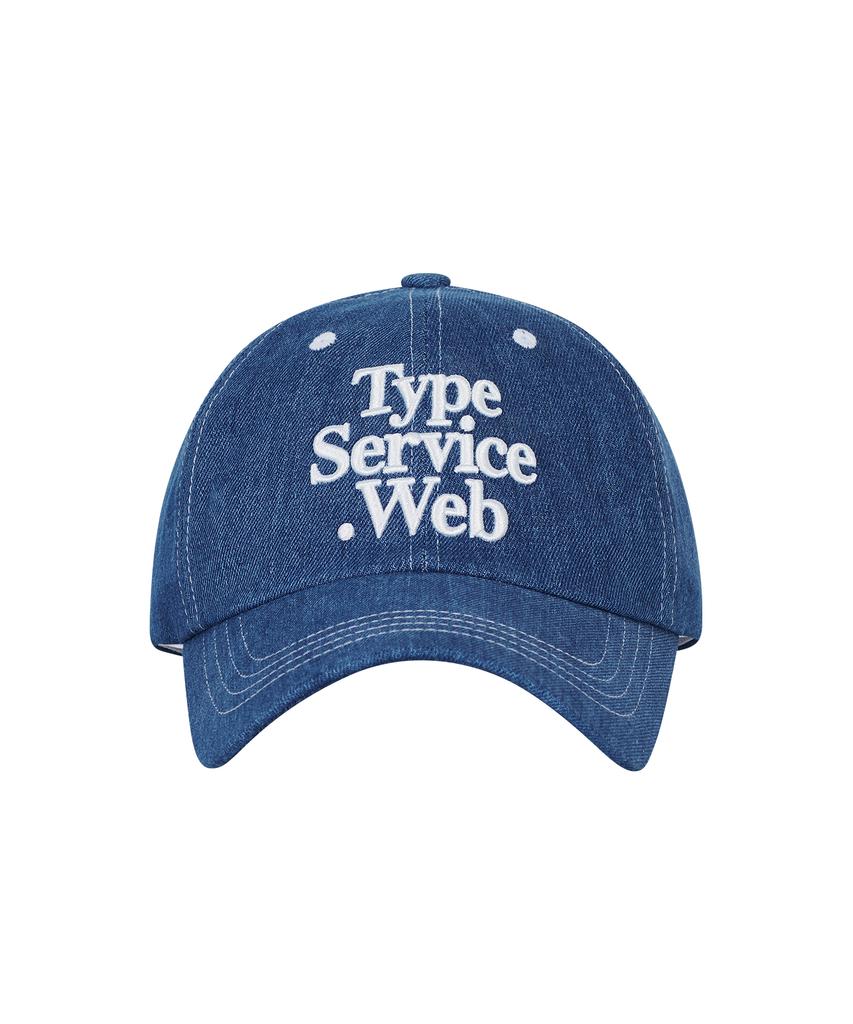 Taibseobiseu Typeservice Web Stitch Cap [Indigo Denim]