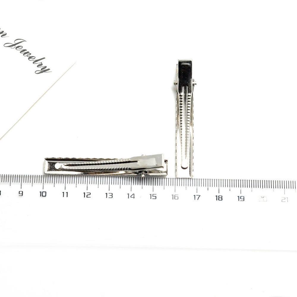 Durable Alligator Hair Clips Practical Hair Sectioning Clips Home Use Metal Curl Clips For Women