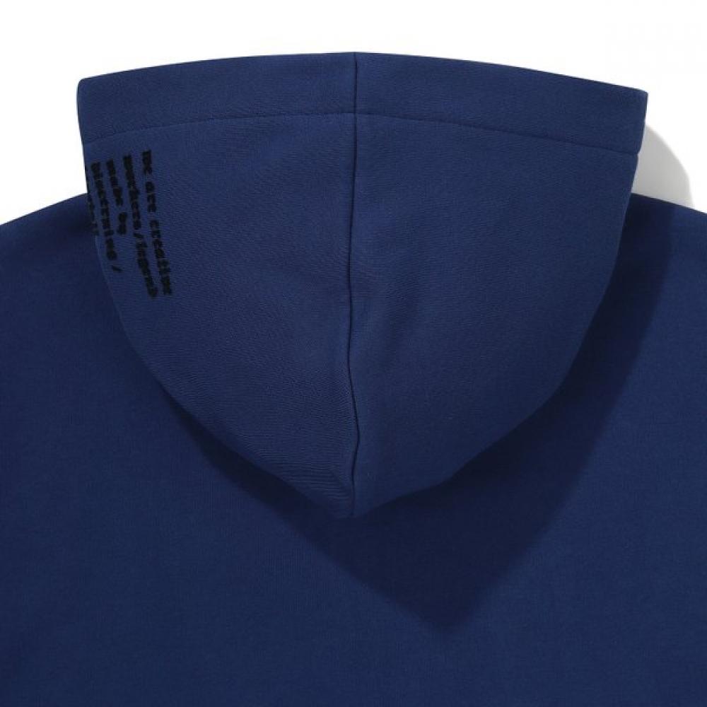 Bluetail Hoodie Color Block Pocket Blue Azg3jp03bu