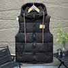 Mens Thick Camo Puffer Vest Plus Size Winter Casual Sleeveless Jacket Young Adults