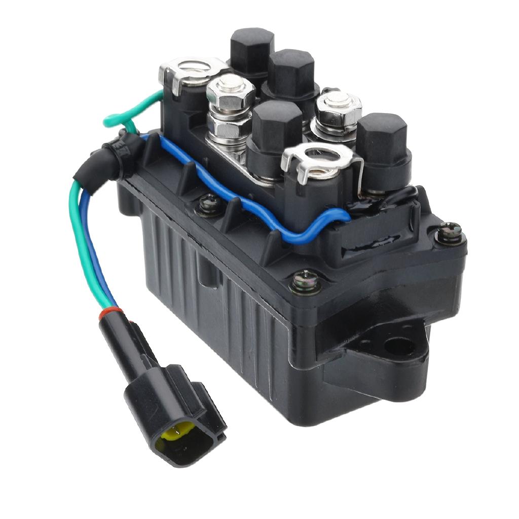 12V Trim Relay Assembly Replacement for YAMAHA For HP Outboard F150 F250 63P-81950-00-00 Motorcycle Motorbike
