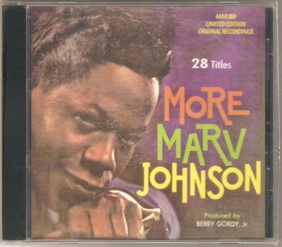 CD MARV JOHNSON - The Ultimate Collection MAR069 Marginal Record 1995 Japonia Soul/Funk Folosit
