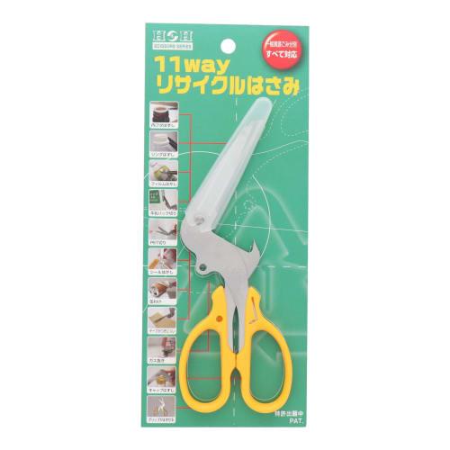 Sankyo Corporation H&H 11-way Recycled Scissors RS-01