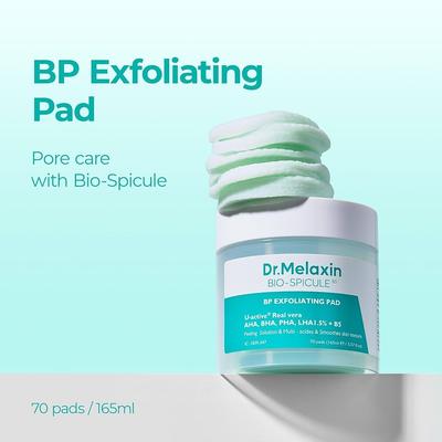 BP Bio Spicule Pad Esfoliante per Pori 70 Pastiglie