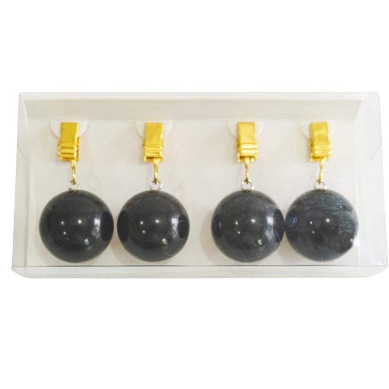 Set Of 4 Stone Tablecloth Weights Holder Handcrafts Marble Dinnerware Clip Perfect For Formal Gatherings Garden Party