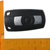 Plastic 3 Buttons Replacement Key Fob Case Remote Control Key Fob Cover  for BMW 3 5 Series CAS3