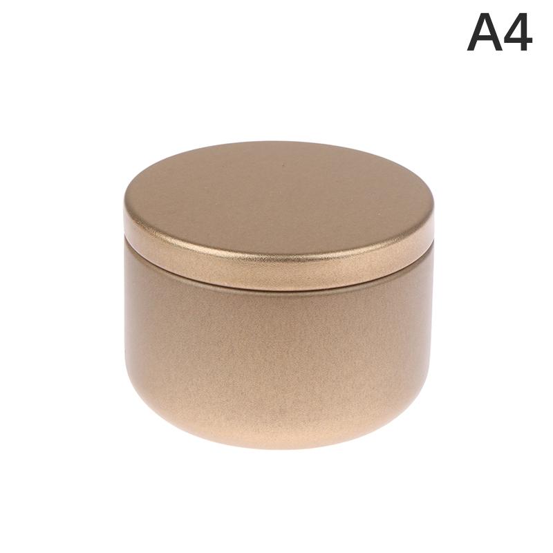 5.4Cm Portable Solid Color Mini Tin Box Tea Sealed Jar Packing Boxes Jewelry Candy Small Storage Can Coin Earring Headphones Gift Case