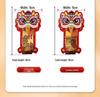 Magnetic Lion Dance Doorbell Decoration for Fortune and Celebration