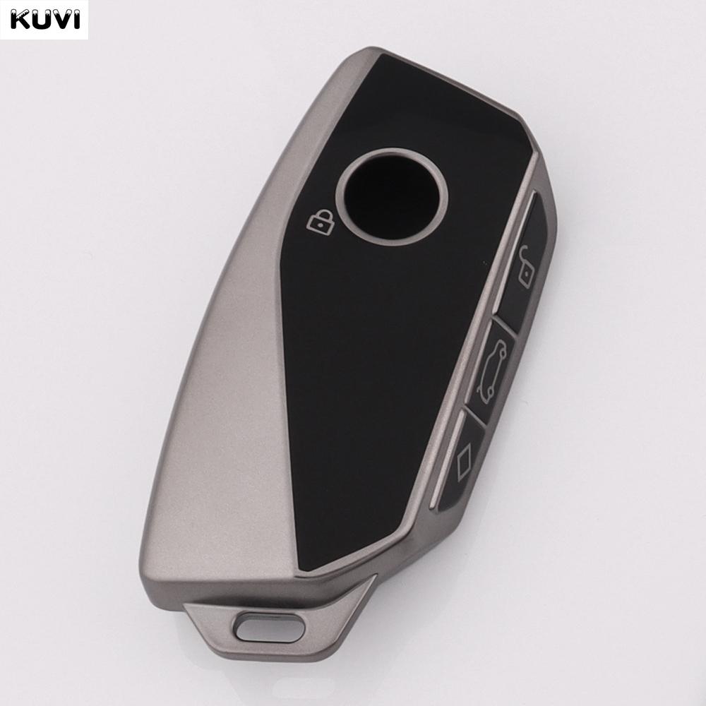 Fashion Tpu Car Key Case Cover For Bmw I7 X7 G07 Lci Ix I20 X1 X3 X5 U11 5 7 Series G70 G09 Xm U06 G81 M3 Protected Keychain Fob