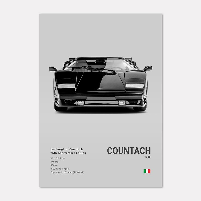 Famous Cars LP 640 Canvas Wall Art Print Poster Aventador URUS VENENO Decoration Mural Modern Home Decor Birthday Gift Unframed