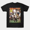 Men Black Print T-shirt Walter Payton Chicago Sports Illustrated No-Cut Transfer Paper Print Cotton Tshirt