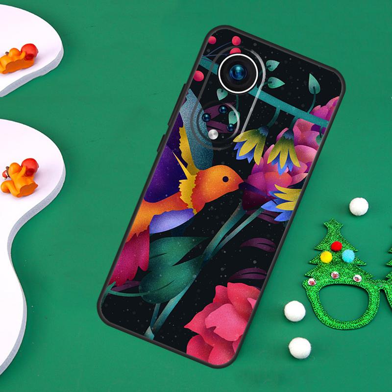Cute Hummingbird Case For Honor Magic 7 Pro 6 5 50 70 90 200 Lite X9b X9a X8a X8b X7a X6a X8 X9 X9c Cover