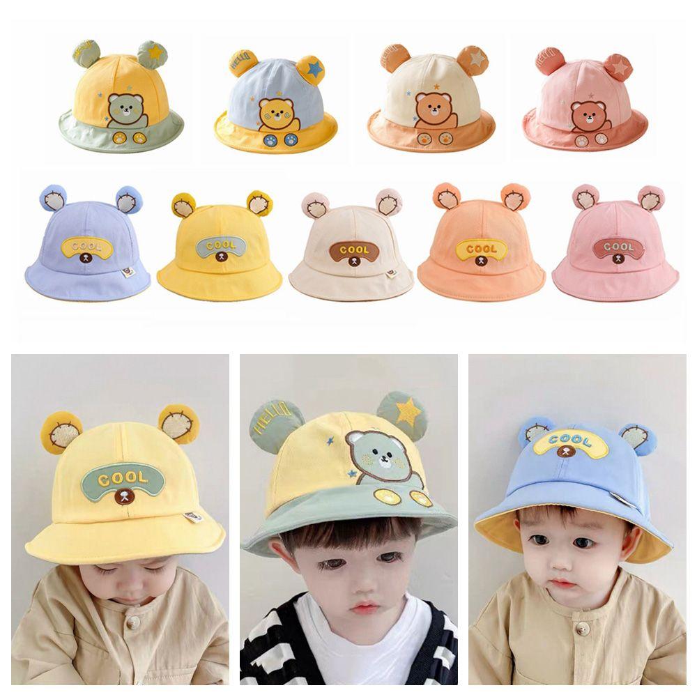 

Летняя детская шляпа-ведро с рисунком на открытом воздухе, солнцезащитный крем, шляпа от солнца, рыбацкая кепка с широкими полями