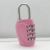 4 Digits Combination Lock Outdoor Security Padlock Zinc Alloy for Luggage Backpacks Suitcases