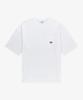 Noseupeiseu Nt7Us01K White Label Pocket Short Sleeve Round Neck T-Shirt White