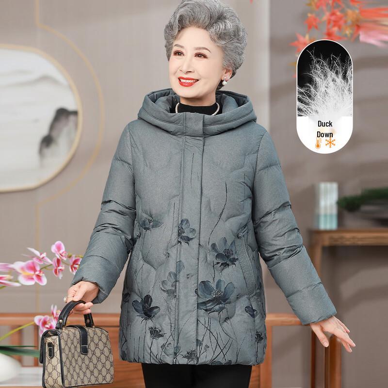 YUZHAOLIN Women s 90% Down Hooded Winter Jacket 3XL