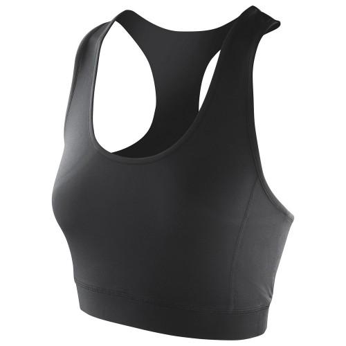 Spiro Womens/Ladies Impact Softex Crop Top