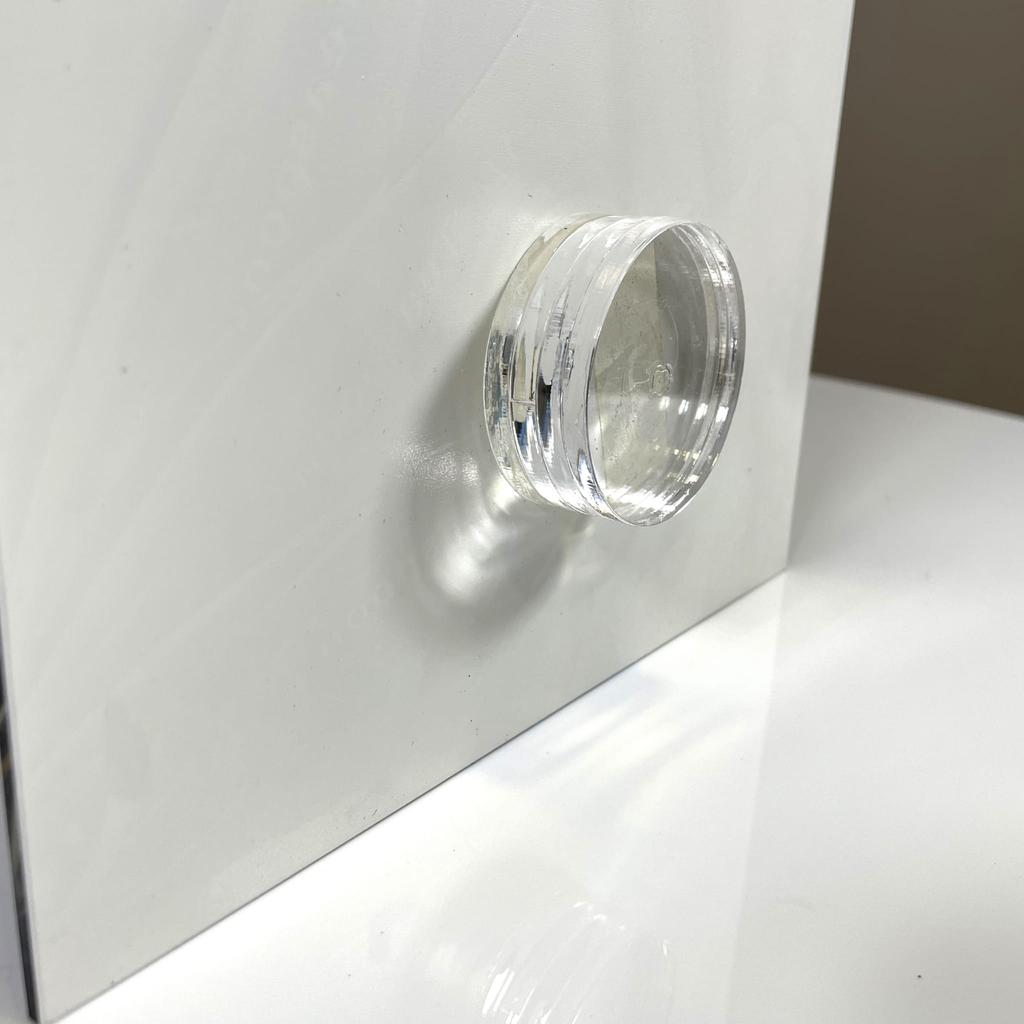 Large Acrylic Glass Wall Clock for the Living Room or Kitchen. Coffee Cup
