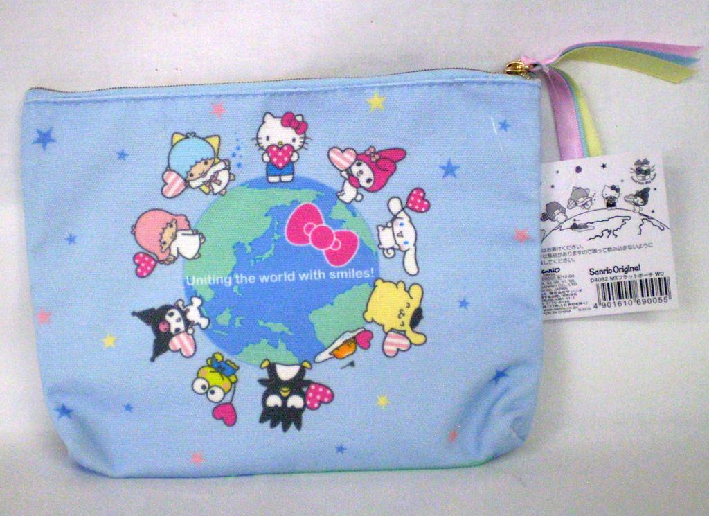 Sanrio Sanrio Characters Flat Pouch (World)