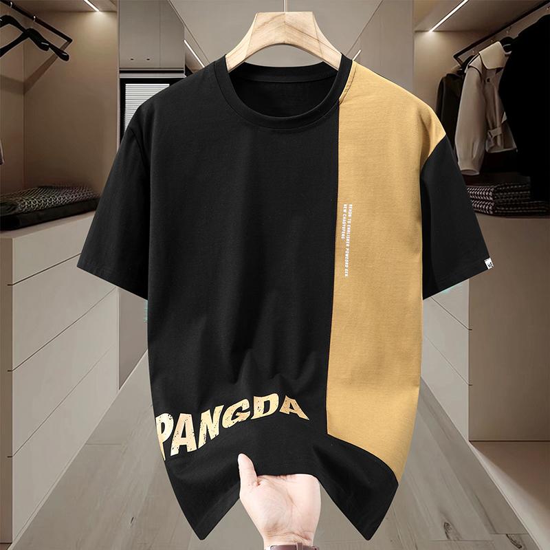 Plus Size 4XL-11XL Oversized T-shirt for Men Summer Tops Fashion Short Sleeve Tee Summer Men Clothing