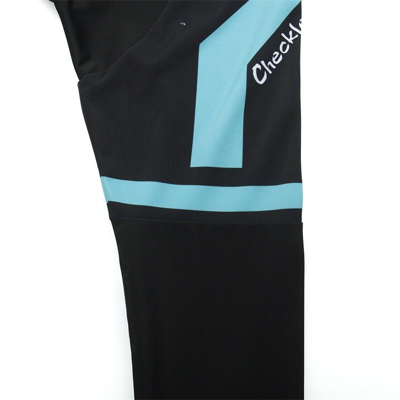 2022 Νέα Ουρανί Μπλε Μαύρη Φόρμα Ποδηλασίας Βουνού Άνοιξη και Φθινόπωρο Μακρυμάνικη Αντηλιακή Φόρμα για Πατινάζ με Ρόλερ Φόρμα Ποδηλασίας Δρόμου