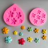 3D Cherry Blossoms Flowers Silicone Mold Diy Sugarcraft Chocolate Fondant Cake Decorating Birthday Wedding Party Baking Mold