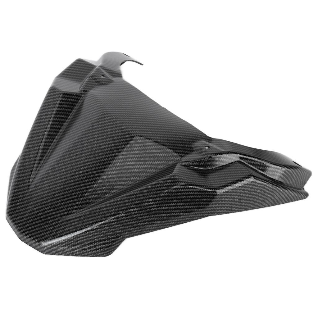 Motorcycle Front Wheel Mudguard Extension Cover Carbon Fiber Style Replacement for Yamaha FJ‑09 2015‑2019