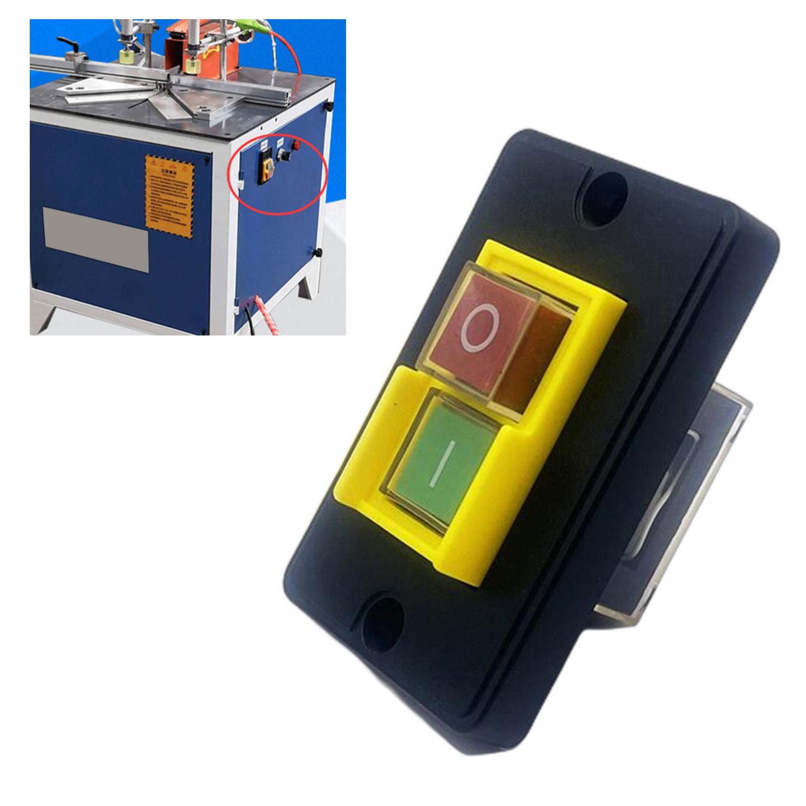 

Waterproof Electromagnetic Switches Convenient 2 Button Momentary Switches AC250V 6A Essential Waterproof Switches
