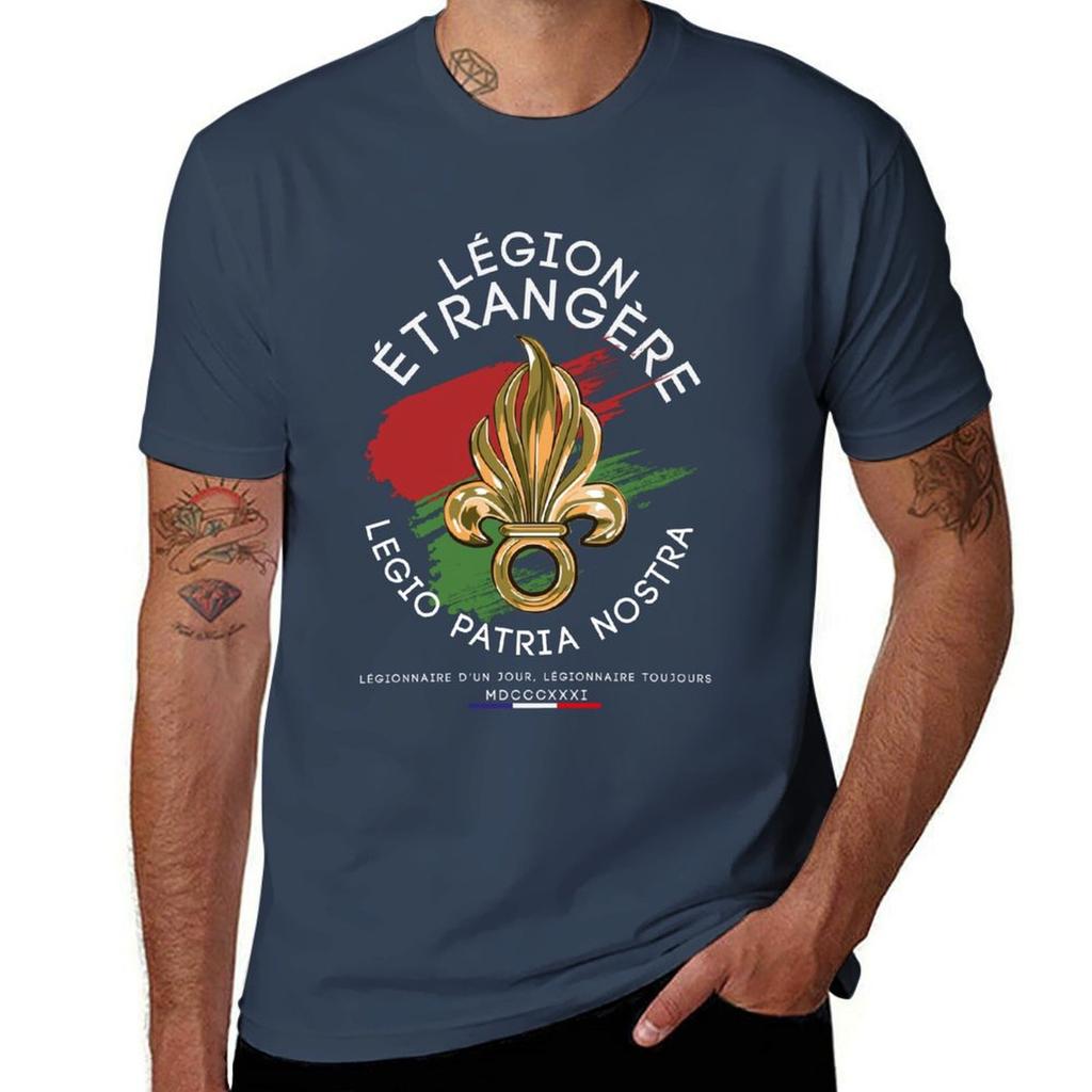 TRIČKO FRANCouzSKÉ CIZINECKÉ LEGIE Tričko t shirt mužské hladké bavlněné tričko vysoké kvality pánské tričko luxusní tričko