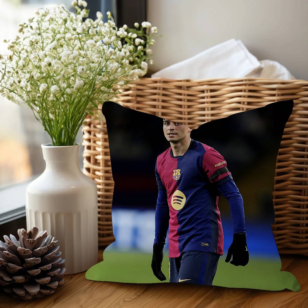 

Football Player P-Pedri Gonzalez Personalized Picture Text Home Decorative Pillows Household Gifts 45x45cm 16x16Inch