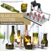 Noul Cutter pentru Sticle de Sticlă - Unealtă Profesională DIY pentru Tăierea Sticlei pentru Sticle Pătrate, Rotunde și Gâturi de Sticlă cu Accesorii