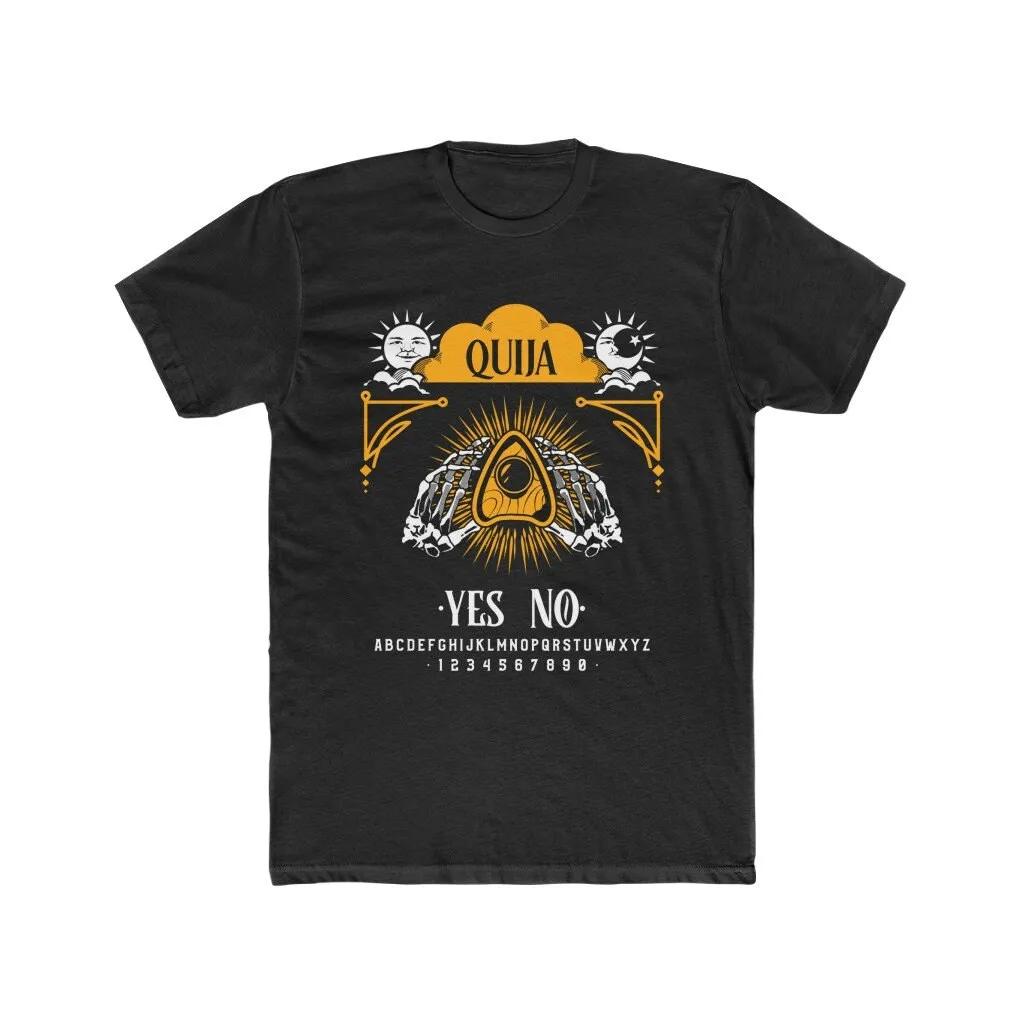 Quija Spirit Board Occult T Shirt UnisexS Cotton Crew