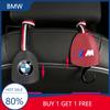 BAIP6 F10 F11 E84 Car Interior Leather Storage Hook Hanger Sundries Organizer Holder For M E34 E36 E60 E90 E46 F10 F20 F30 X5 X6 X