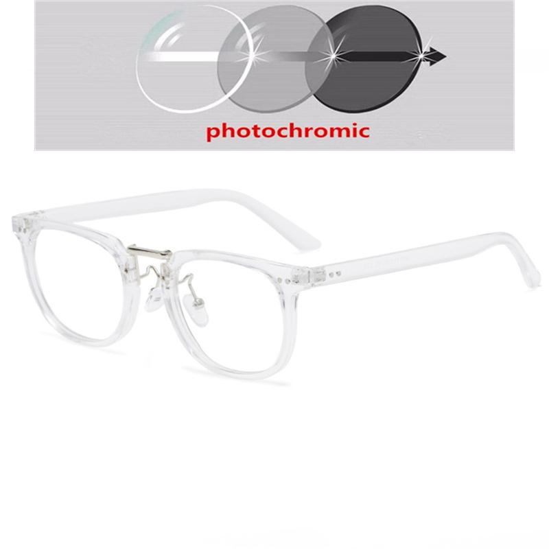 Leopard Frame Square Optical Spectacles With Prescritpion Women Men Student Short-Sight Eyewear Diopter 0 -0.5 -0.75 To -6.0