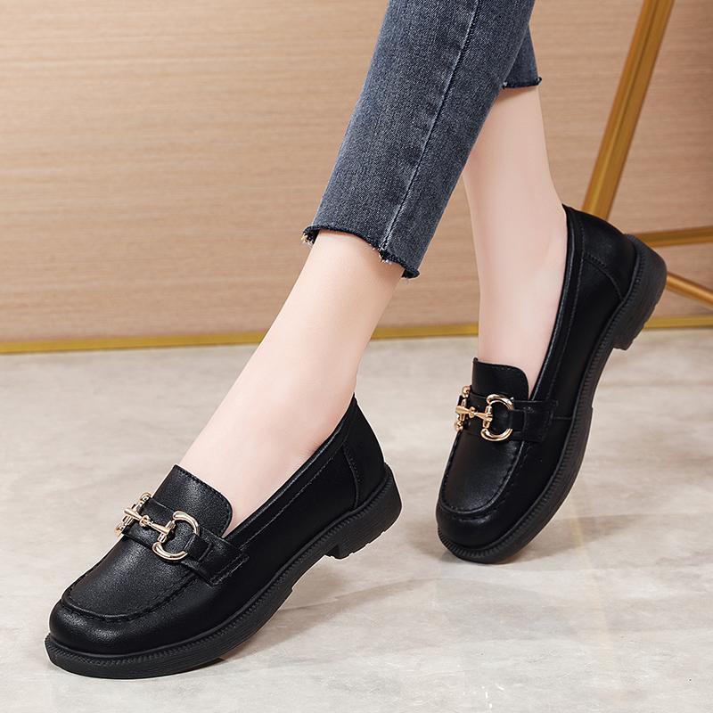 Women’s Loafers Casual Leather Shoes Moccasins Walking Shoes Flats