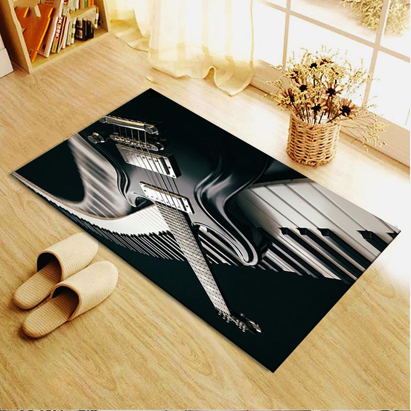 2025 New Guitar Music Carpet Rug for Living Room Bedroom Home Sofa Decoration,Kids Play Non-slip Floor Mat11