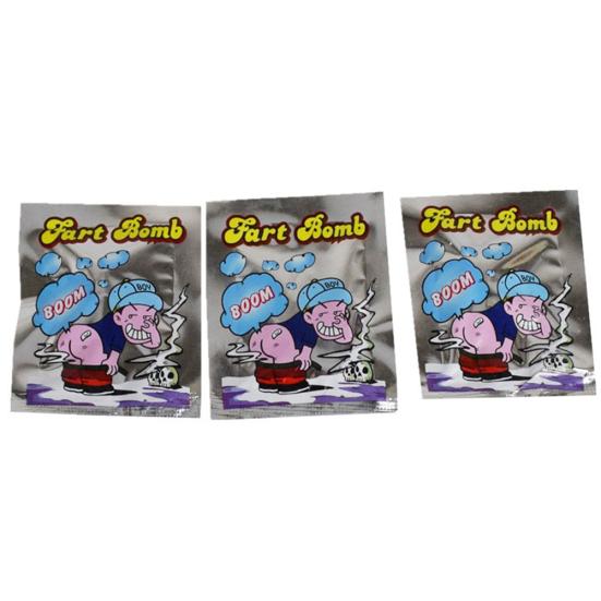 Yousheng 10Pcs Great Bomb Nasty Smelly Fart Bags Prank Joke Trick Party Filler Funny Gags