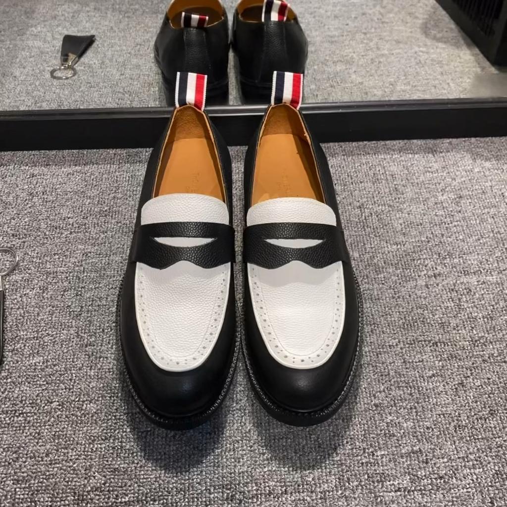 Shoes  Korean Style Loafers High Quality Genuine Leather Male Sneakers Comfortable Business Formal Shoes For Men