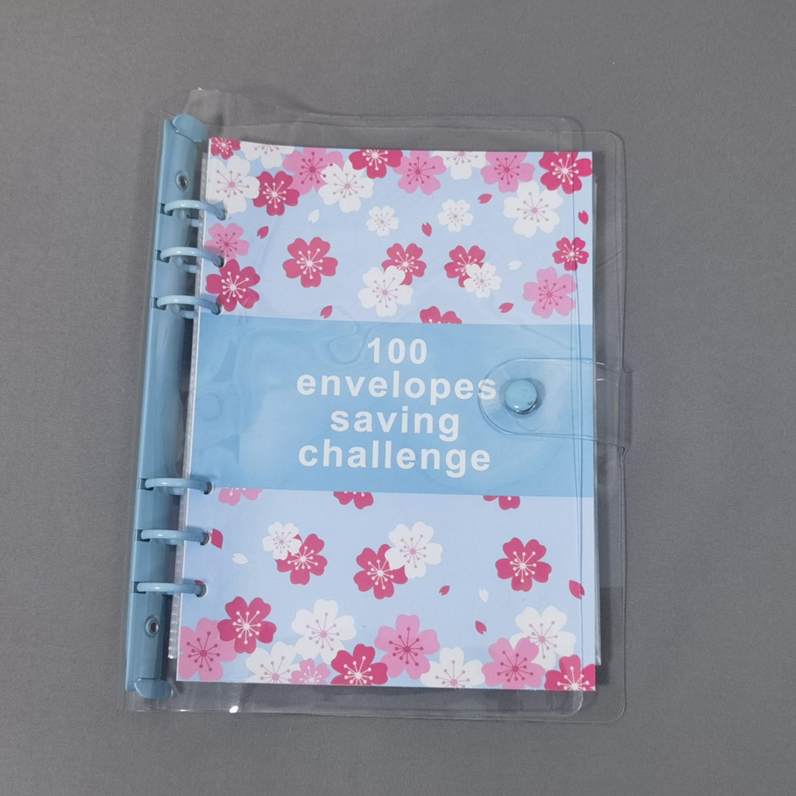 100-day Savings Plan Notebook, Family And Couple Cash Savings Envelope Budget Notebook One Size